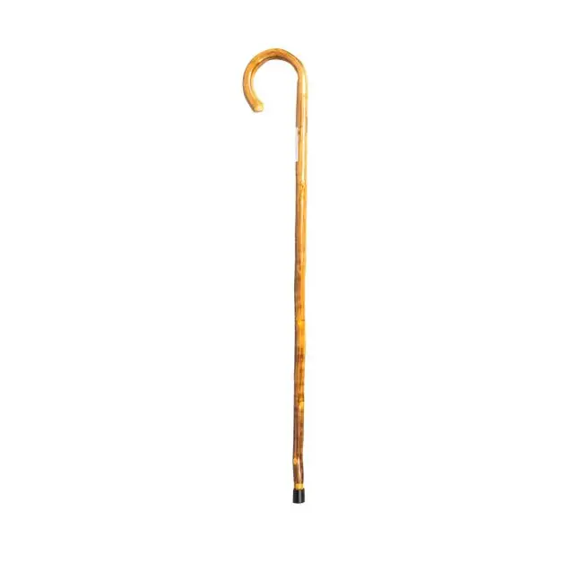 Bastone da passeggio in legno di castagno, scuro, 92 cm | MOBIAK